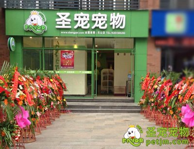 祝贺圣宠宠物四川乐山店于9月11日正式开业