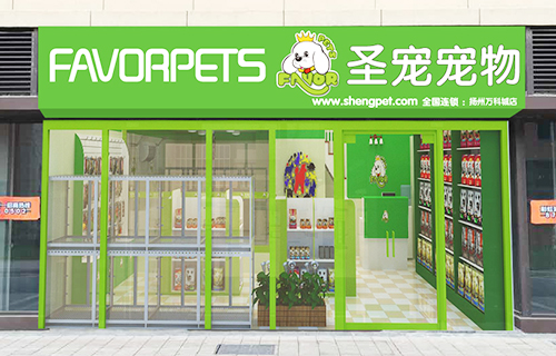 圣宠宠物扬州彩虹汇店装修效果图